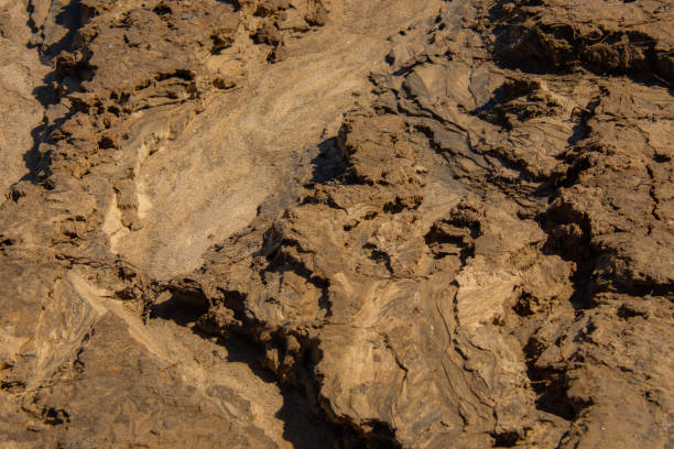 istock Sand texture from the flow of spring water 1483122195