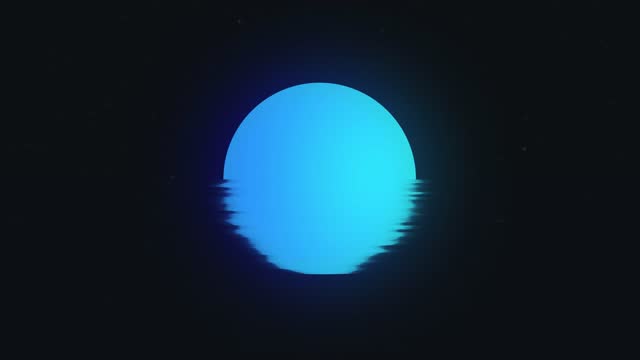 Animated water reflection background.
