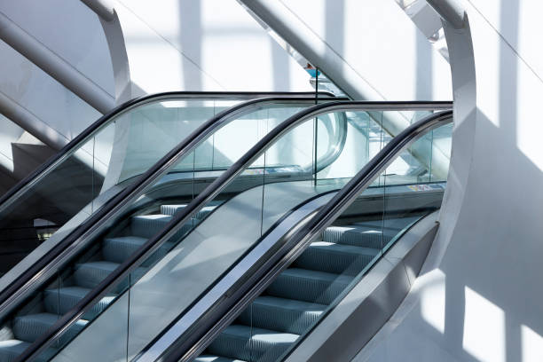 istock Escalator in Underground Railroad Station 1483126944