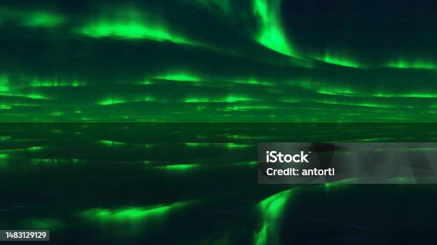 Aurora Borealis Background Stock Photo - Download Image Now - Aurora Australis, Alaska - US State, Arctic