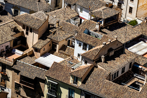 Roofs of Albaicin neighborhood