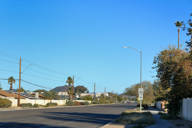 istock North 43rd Avenue in Phoenix, AZ 1483136627