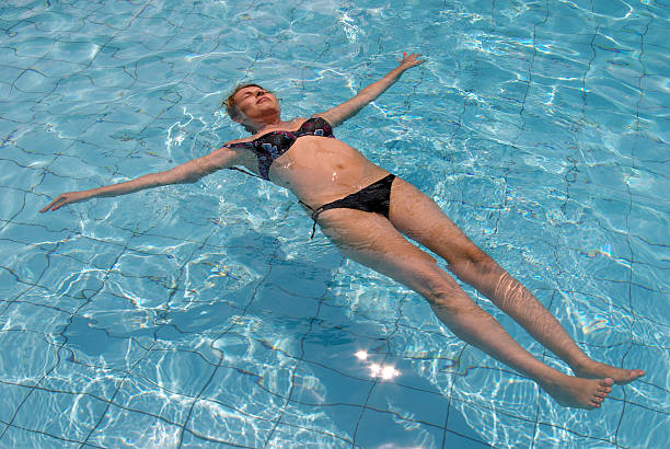 istock Woman Relaxing in Swimming Pool 148313932