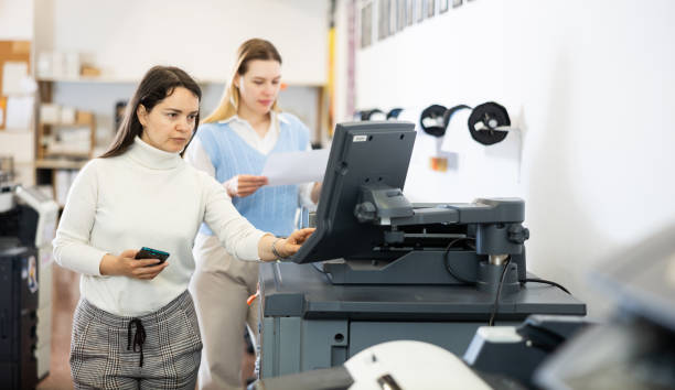 istock Women working in publishing facility 1483141380
