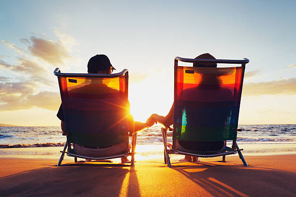 istock Happy Romantic Couple at the Beach 148314818
