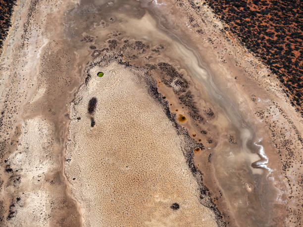 istock Aerial view of desert 1483151211