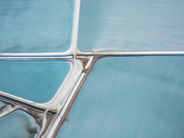 istock Abstract aerial view of patchwork landscape 1483151214