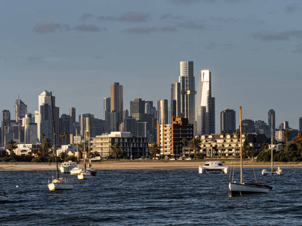 istock Urban skyline and bay 1483151221