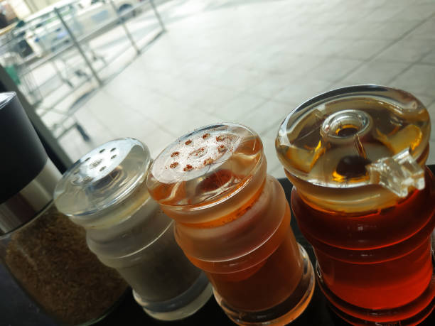 istock pepper, chili and chili powder condiments on the table 1483151274