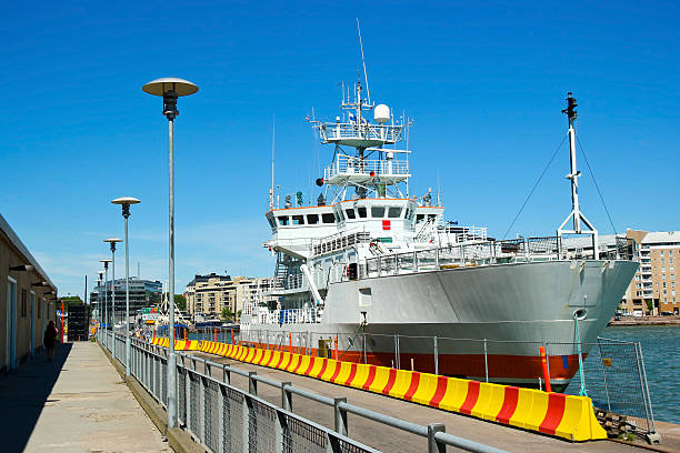 istock Ship at Helsinki Harbour in Finland 148315131