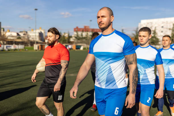 istock Rugby teams ready for a match 1483156137