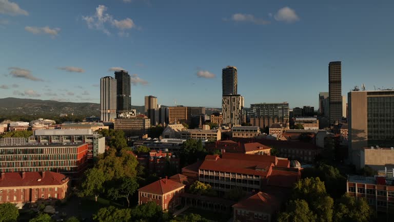 Adelaide Sunset Drone