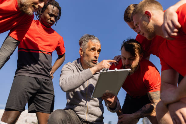 istock Rugby team on time out 1483158245