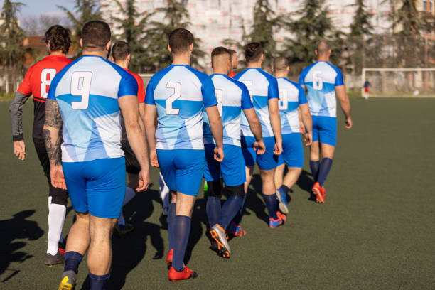 istock Rugby teams ready for a match 1483158377