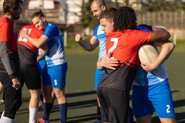 istock Rugby players after match 1483159106