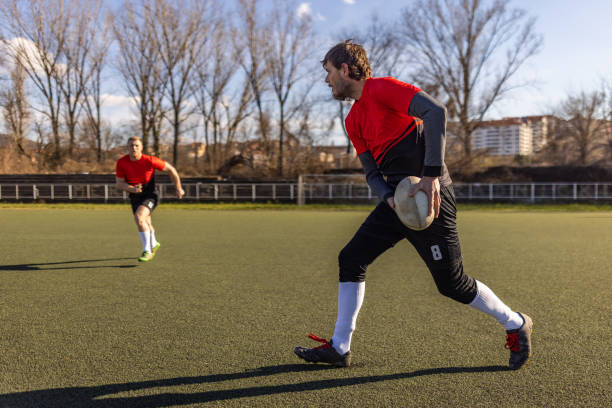 istock Male rugby players training 1483161438