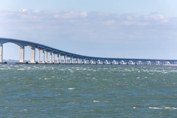 istock Bridge and Water, Oregon Inlet, Cape Hatteras 1483163894