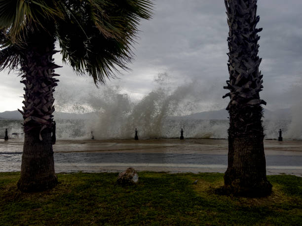 istock big waves from the wind by the lake 1483166842