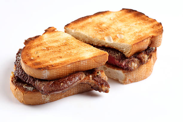 Steak Sandwich stock photo