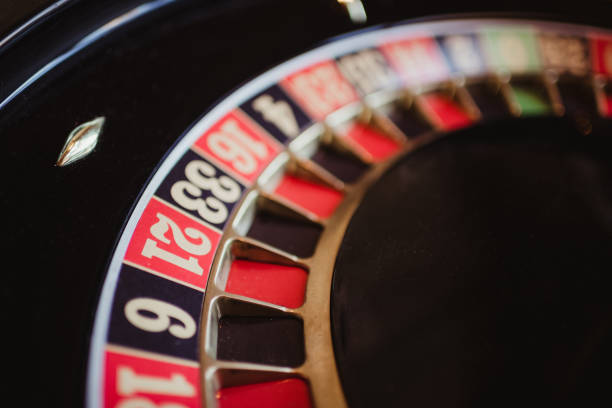 istock Roulette game in a casino with red and black numbers 1483178951