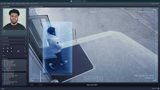 istock Outside security camera of business office 1483189207