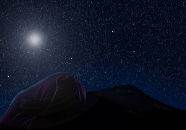 istock pregnant woman and falling star 1483198047