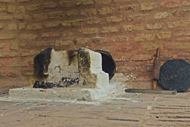 istock old mud stove in the house 1483201371