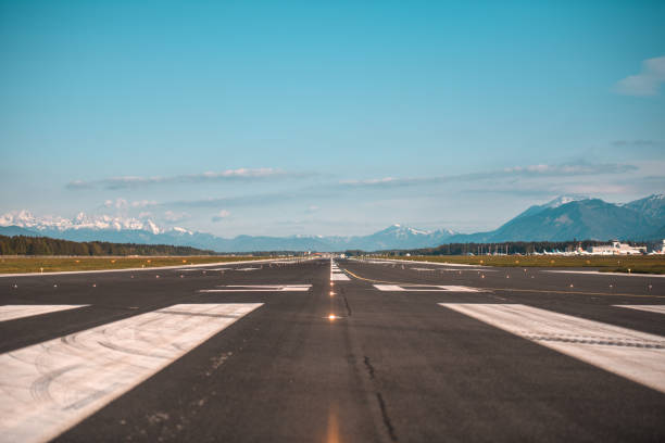istock Airport Runway Under The Alps 1483202963