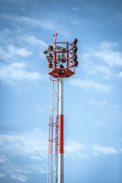 Airport radio tower