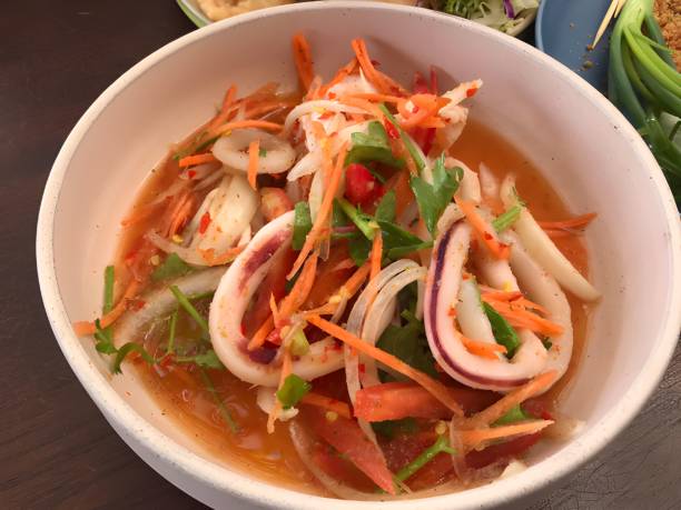 istock thai spicy seafood salad and vegetables 1483208351