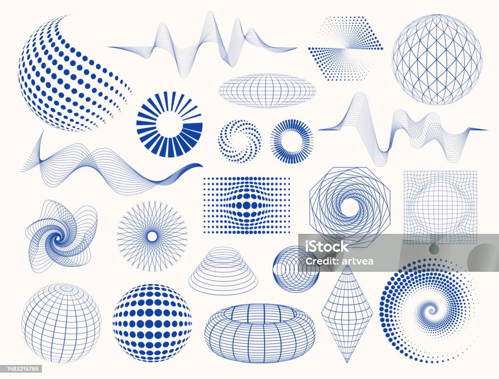 Abstract Technology Elements Stock Illustration - Download Image Now ...