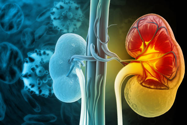 istock Chronic kidney disease. 3d illustration 1483217304