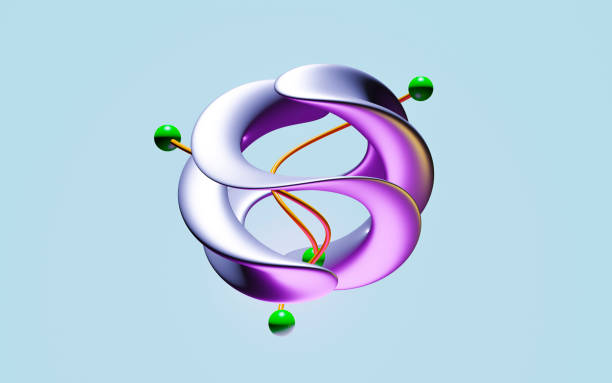 istock Colorful changing cells and spinning DNA spheres 1483219495