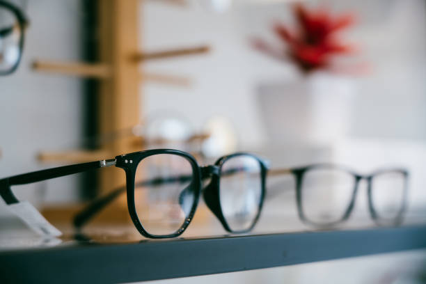 istock Glasses in an optician's shop 1483223122