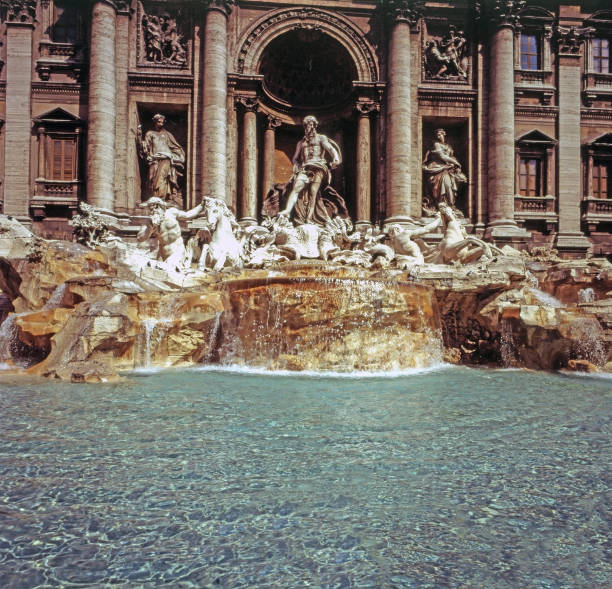 Trevi Fountain in Rome, Italy