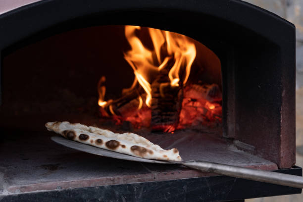 istock Pita With Cheese Baked in Stone Oven 1483228346