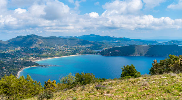 istock Coastline of beautiful Elba island in springtime 1483228920