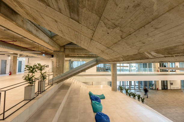 istock Interior of big office space hallway 1483240346
