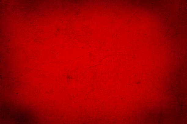 mur de noël rouge - sign dirty plaster red photos et images de collection