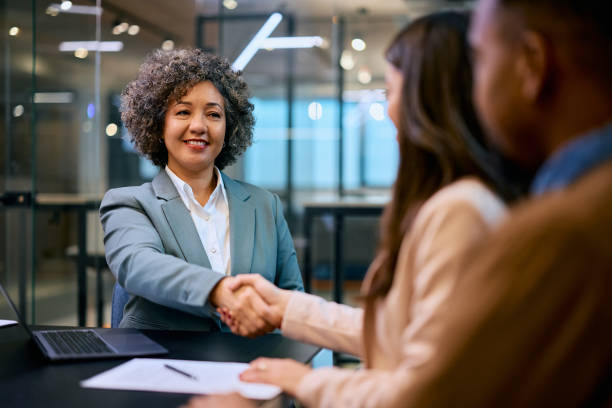 istock I'm glad we reached an agreement! 1483244024