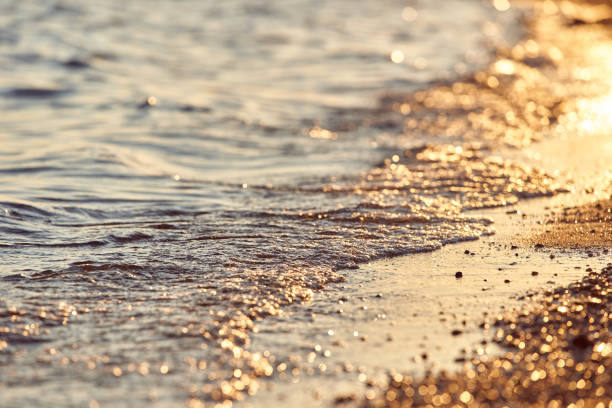 istock little waves on the sunset light lake 1483259779