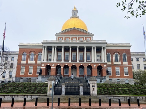 Massachusetts State Capitol Building in Boston