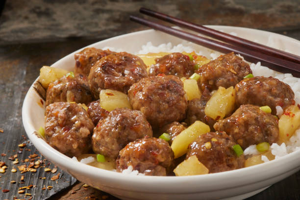 istock Sweet and Sour Pork Meatballs 1483298444