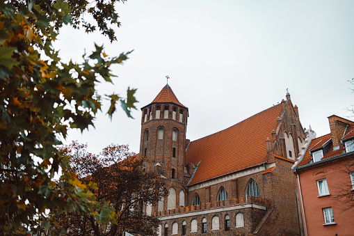 Gdansk Old town. Autumn city landscape. High quality photo