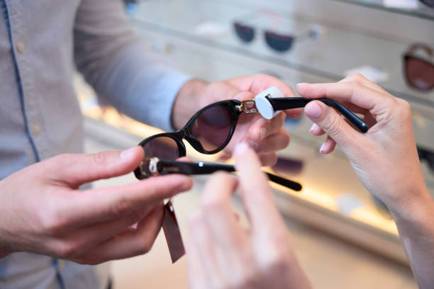 istock Luxury eyeglasses for the making perfect eye look 1483314326