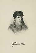 istock Portrait of Leonardo Da Vinci 1483325062
