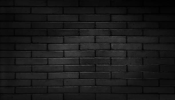 istock black brick wall, dark background for design. black painted modern brick wall used as panoramic background in close up view. detail of a dark black brick wall texture. 1483330635