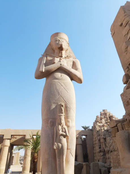 istock Beautiful sculpture- Temple of Karnak - Egypt 1483338907
