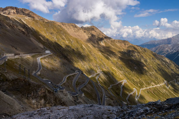istock Mountain scenic road in Alps 1483339312