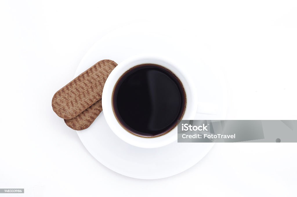 Чашкой кофе и печенье - Стоковые фото Без людей роялти-фри